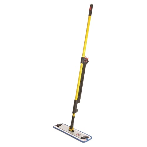 Rubbermaid Hygen Pulse Microfiber Mop Kit, Single Sided, Yellow